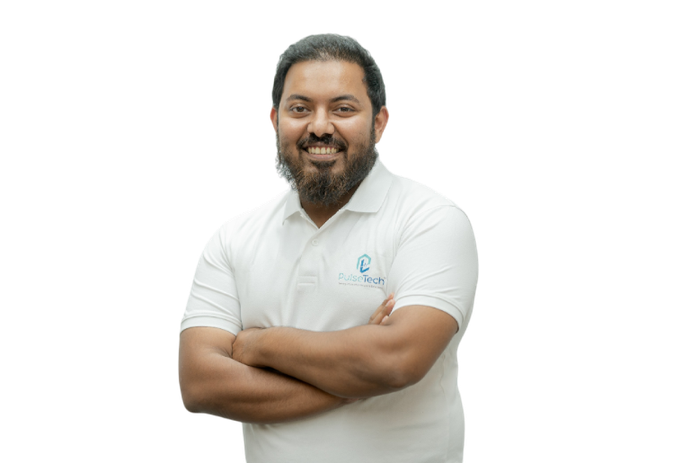 Portrait of Fahim Siddique, Head of Supply Chain at PulseTech